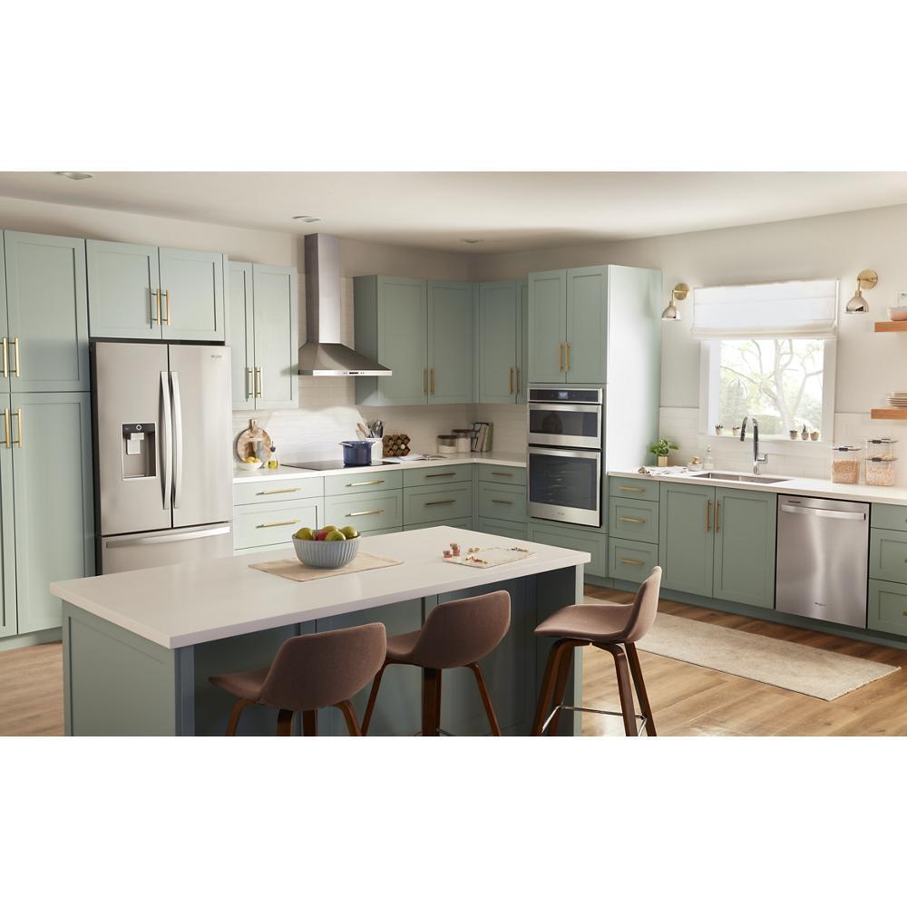 WHIRLPOOL WVW93UC0LZ 30"" Chimney Wall Mount Range Hood With Dishwasher-safe Grease Filters