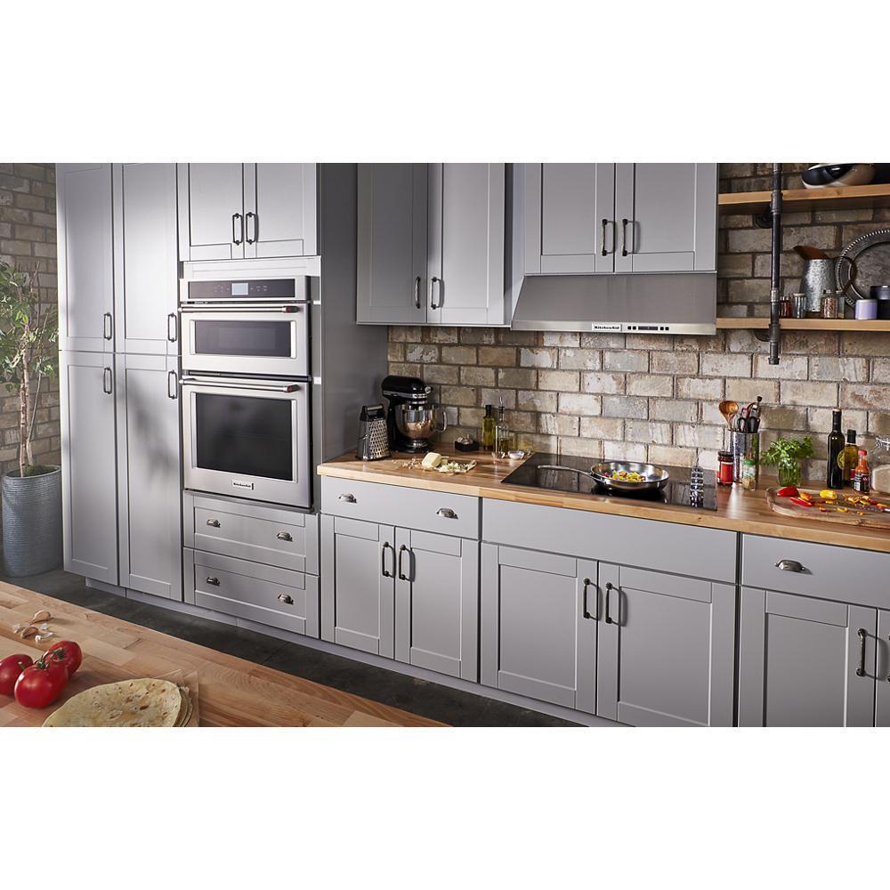 KITCHENAID KCES550HBL 30"" Electric Cooktop With 5 Elements and Knob Controls - Black