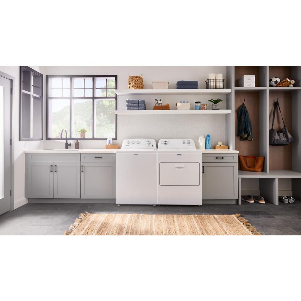 MAYTAG MED4005SW Maytag Top Load Electric Wrinkle Prevent Dryer - 7.0 Cu. Ft.