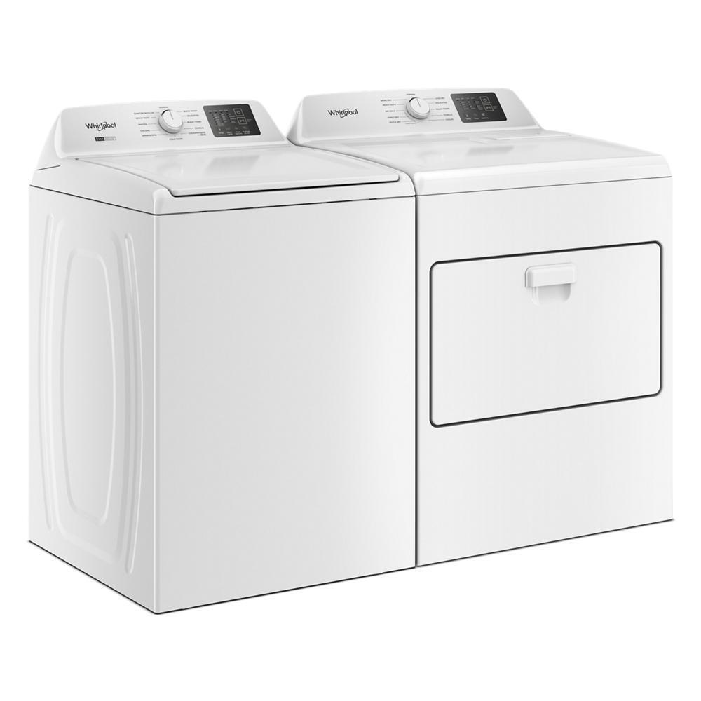 WHIRLPOOL WGD4107SW 7.0 Cu. Ft. Gas Dryer With Autosensing - Vented Top Load Matching