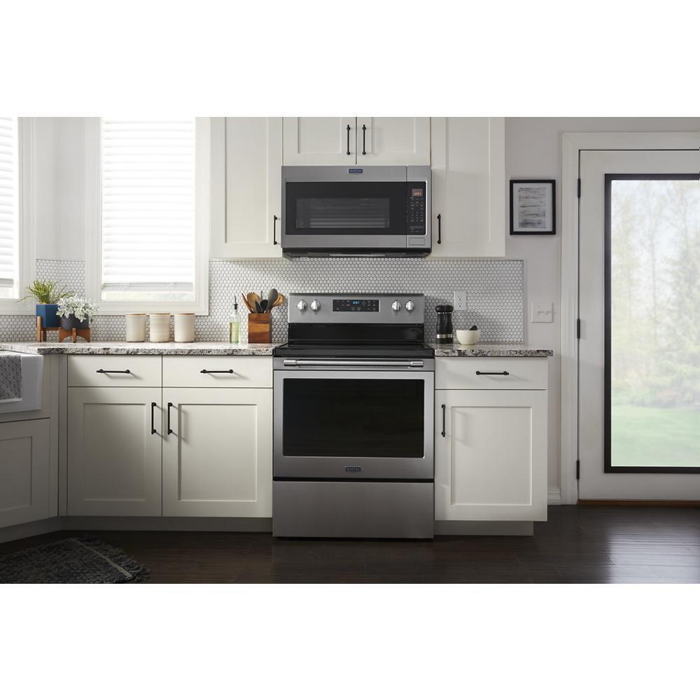 MAYTAG MER7700LZ Maytag Electric Range With Air Fryer and Basket - 5.3 Cu. Ft.