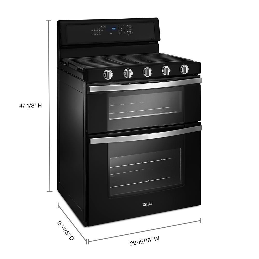 WHIRLPOOL WGE745C0FH Whirlpool 6.7 Cu. Ft. Electric Double Oven Range With True Convection