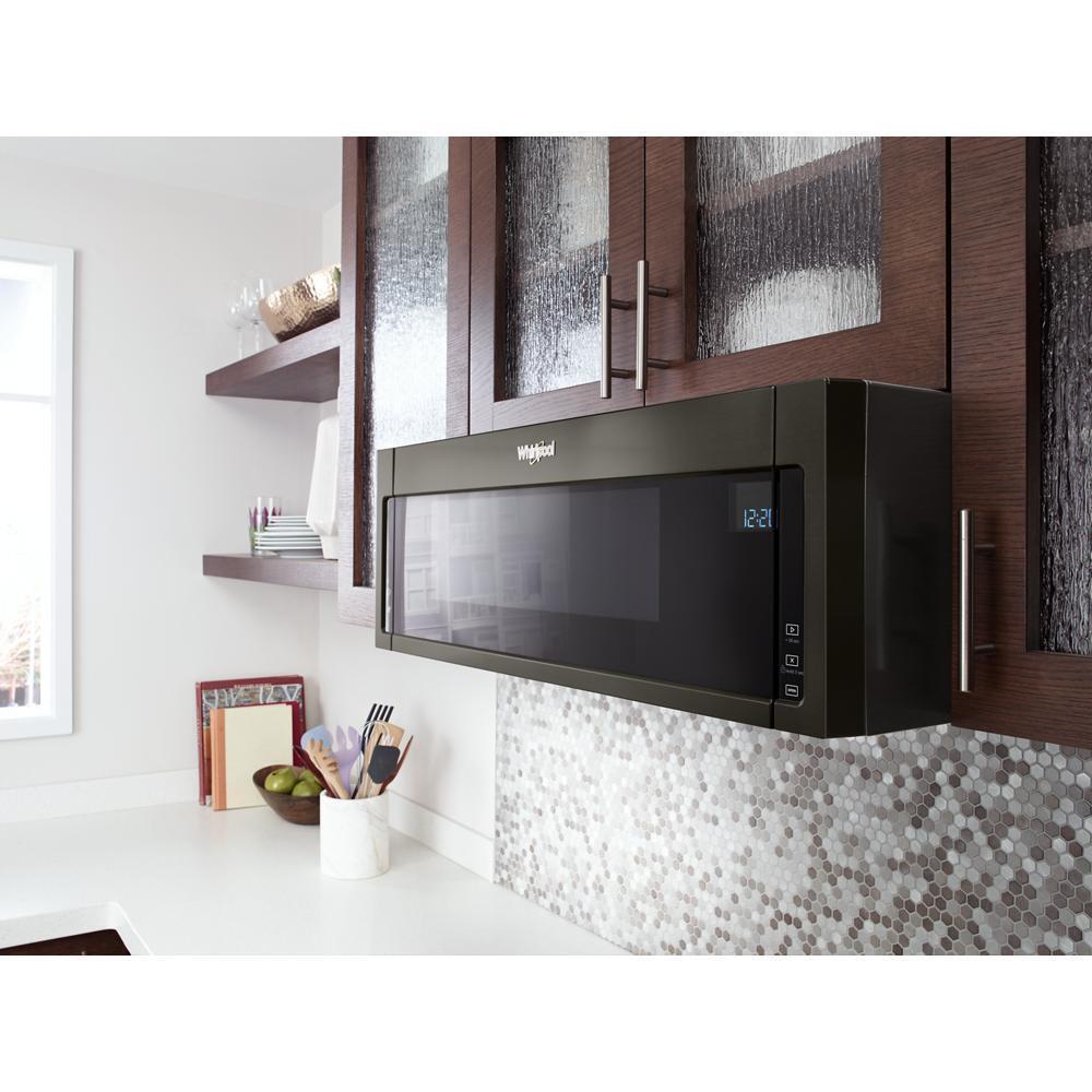 WHIRLPOOL WML75011HV Whirlpool 1.1 Cu. Ft. Low Profile Microwave Hood - Black Stainless