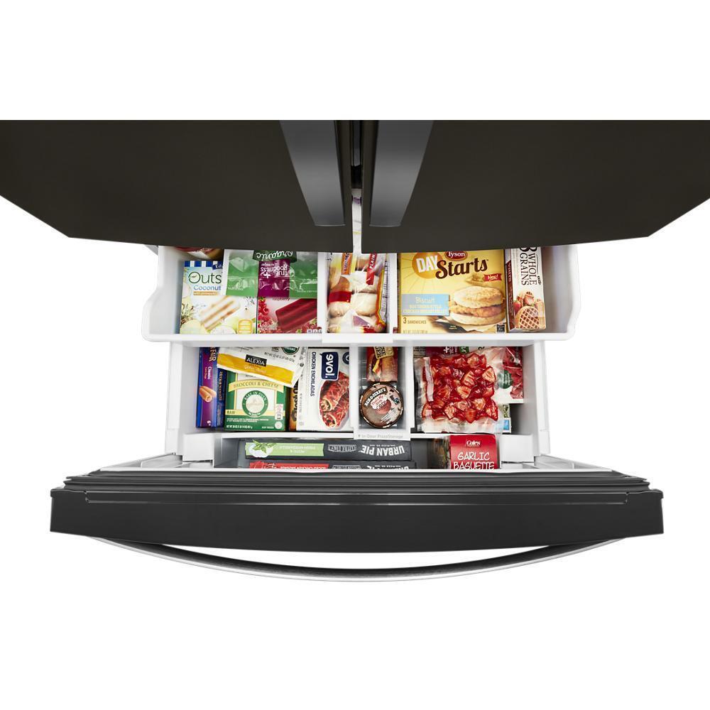WHIRLPOOL WRF757SDHV Whirlpool 36-inch Wide French Door Refrigerator - 27 Cu. Ft. - B...