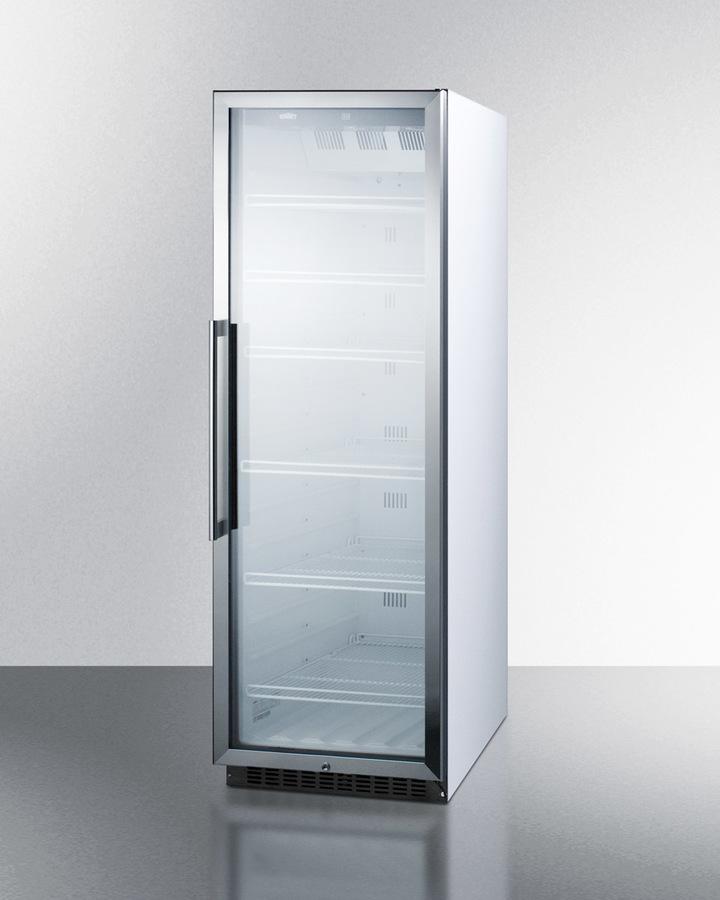 SUMMIT SCR1400W Commercial Beverage Merchandiser With 14.5 CU.FT. Capacity, DIGITAL...