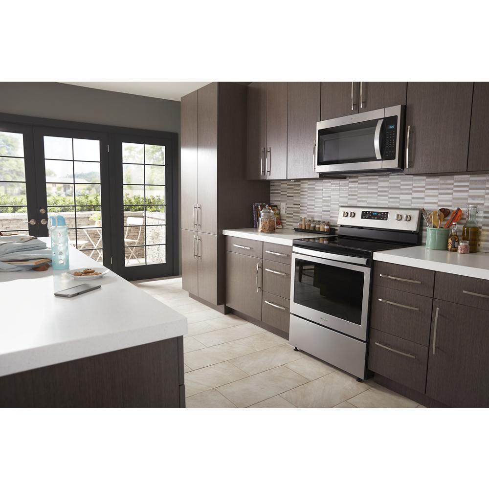 WHIRLPOOL WMH31017HZ Whirlpool 1.7 Cu. Ft. Microwave Hood Combination With ELECTRONIC...