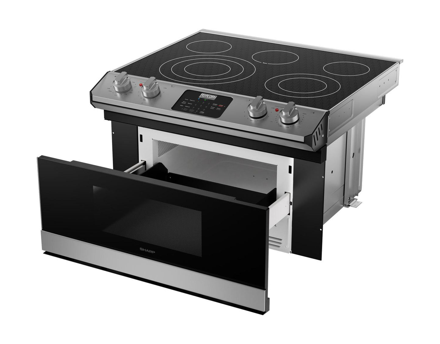 SHARP STR3065HS Sharp Smart Radiant Rangetop With Microwave Drawer Oven