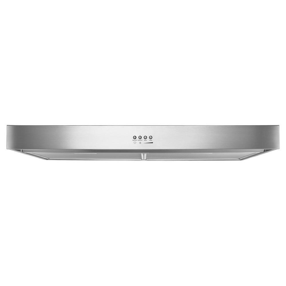 WHIRLPOOL WVU37UC4FS 24"" Range Hood With Dishwasher-safe Full-width Grease Filters
