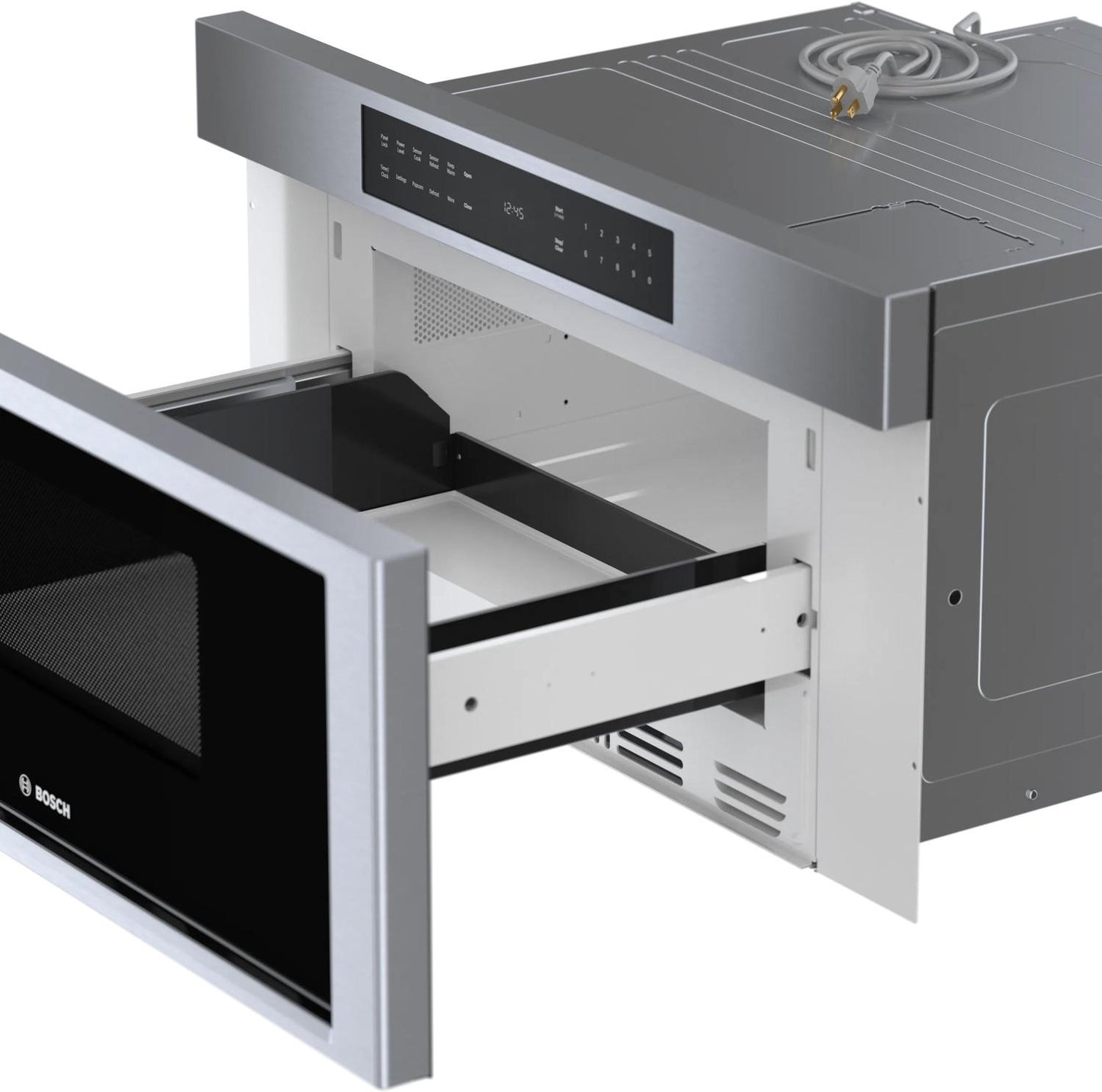 BOSCH HMD8053UC Bosch 30"" Drawer Microwave 800 Series - Stainless Steel