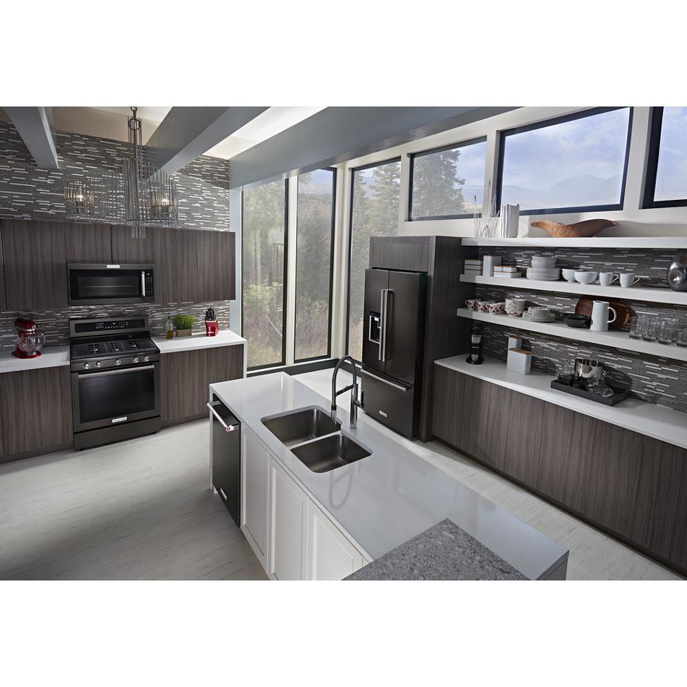 KITCHENAID KRFC704FBS Kitchenaid 23.8 Cu. Ft. 36"" Counter-depth French Door Platinum I...