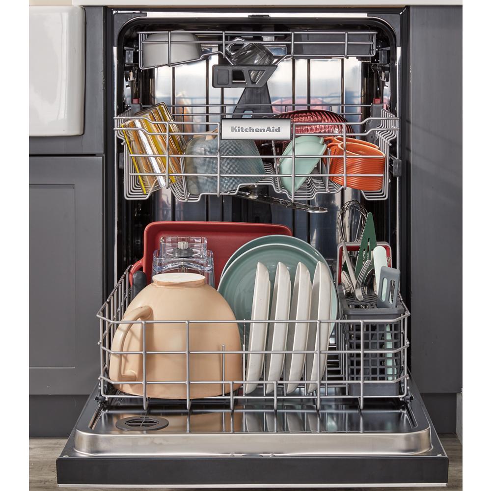 KITCHENAID KDTE304RPS Third Level Jet Rack Dishwasher With 40+ Total Wash Jets, 41 Dba
