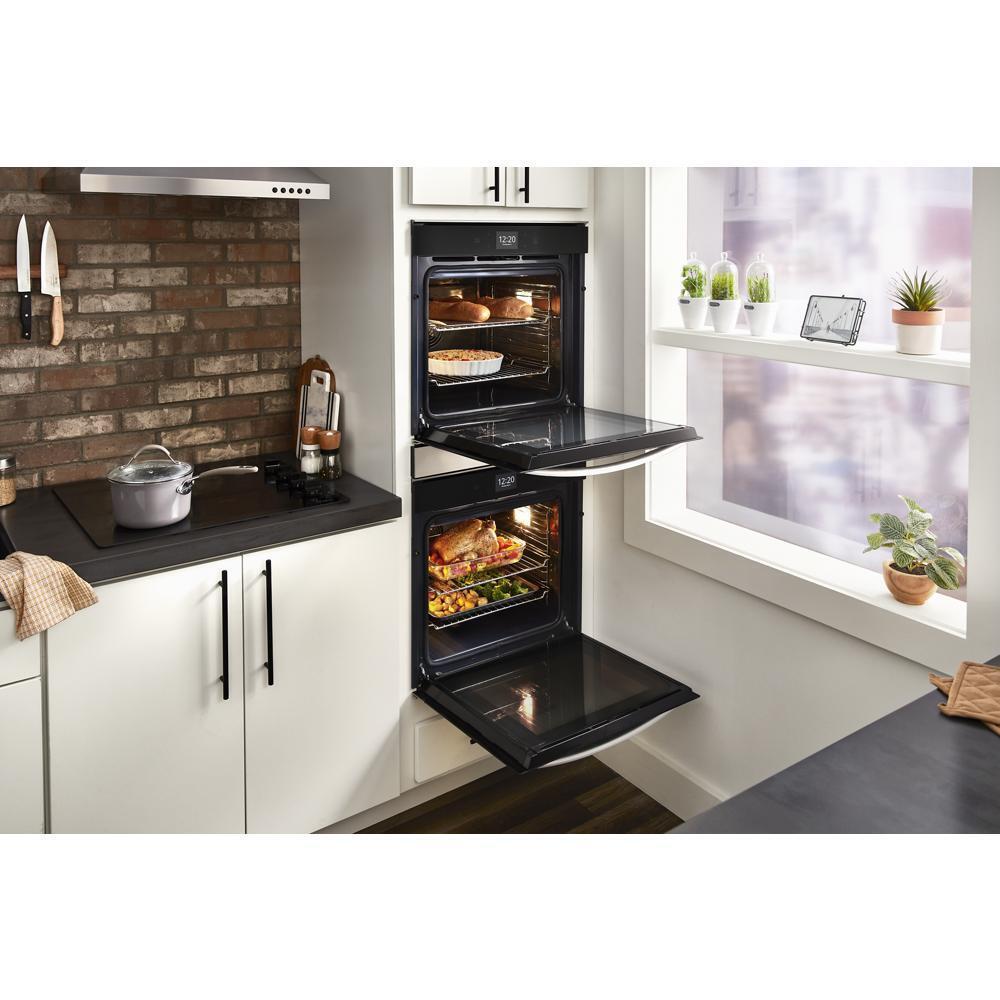 WHIRLPOOL WOD52ES4MW Whirlpool 5.8 Cu. Ft. 24 Inch Double Wall Oven With Convection