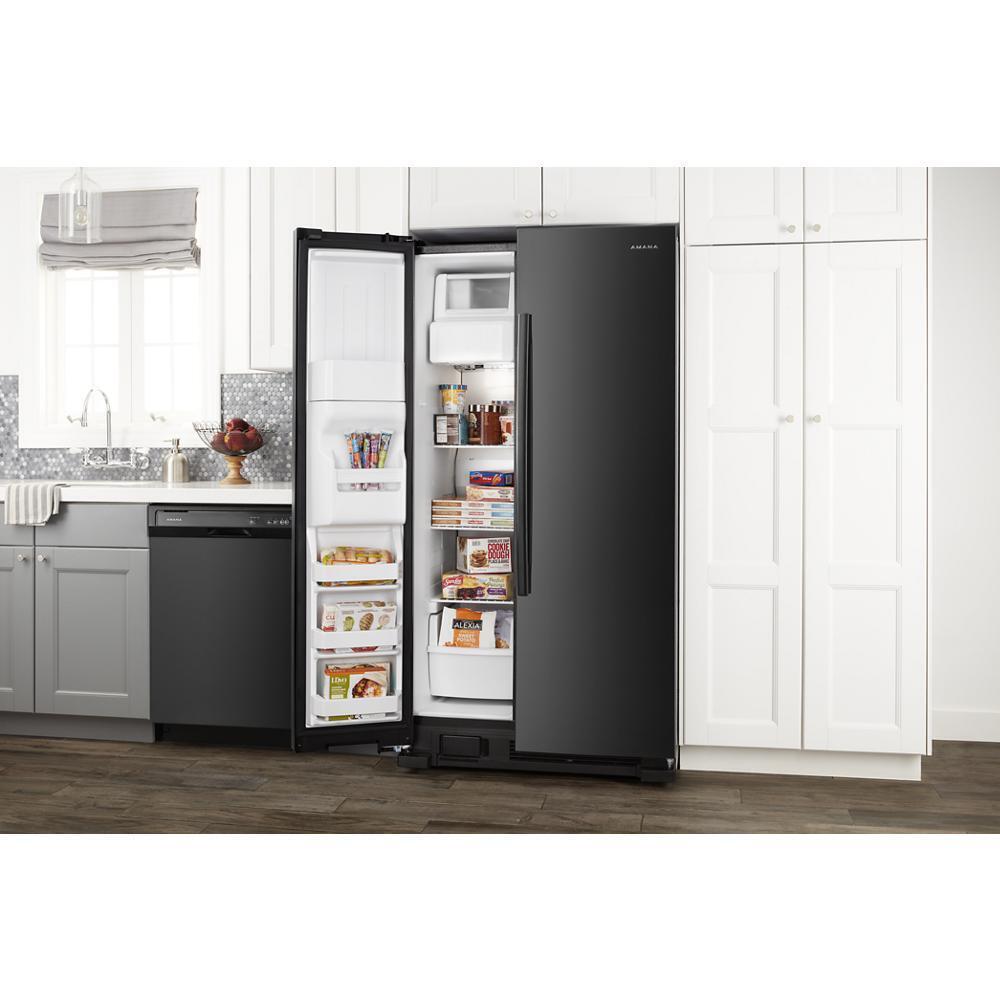 AMANA ASI2175GRB Amana 33-inch Side-by-side Refrigerator With Dual Pad External I...