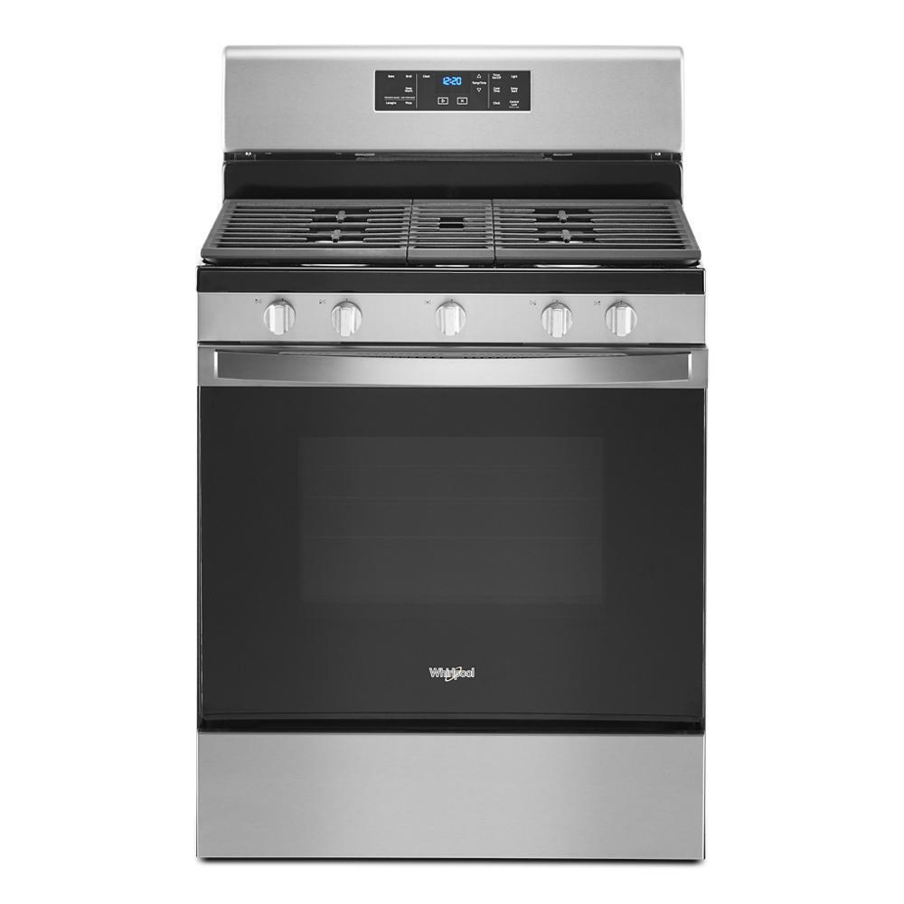 WHIRLPOOL WFG525S0JZ 5.0 Cu. Ft. Whirlpool Gas Range With Center Oval Burner