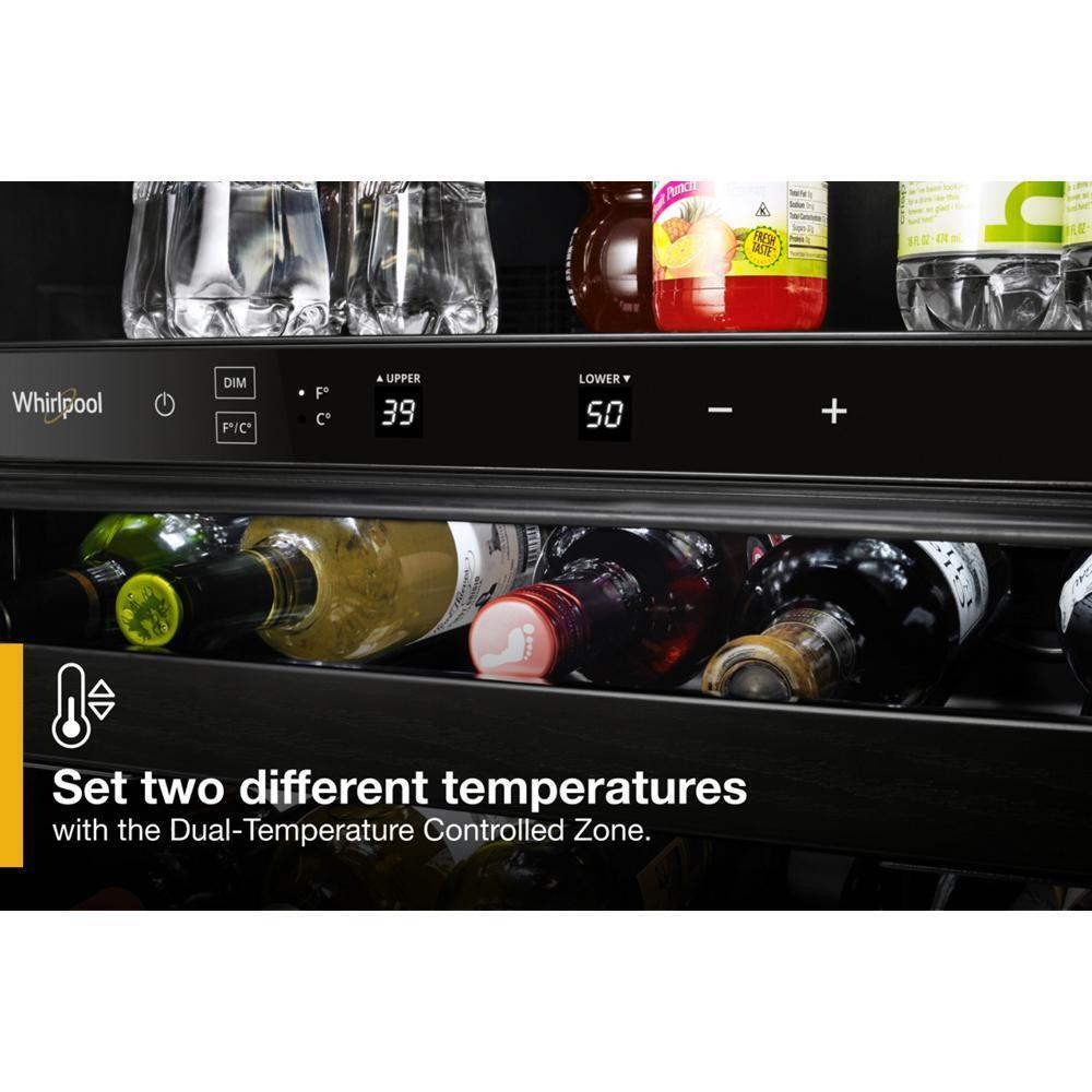 WHIRLPOOL WUB50X24HZ Whirlpool 24-inch Wide Undercounter Beverage Center - 5.2 Cu. FT...