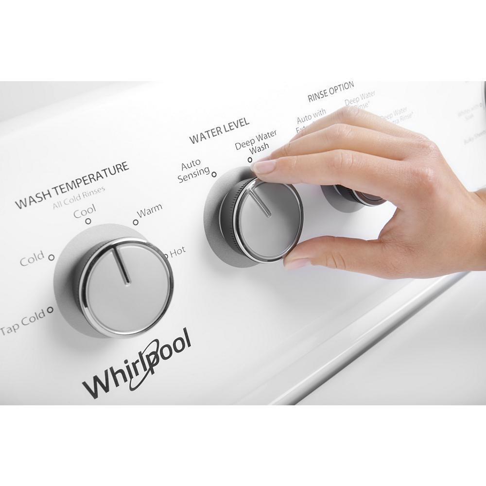 WHIRLPOOL WTW4850HW Whirlpool 3.9 Cu. Ft. Top Load Washer With Soaking Cycles, 12 CY...