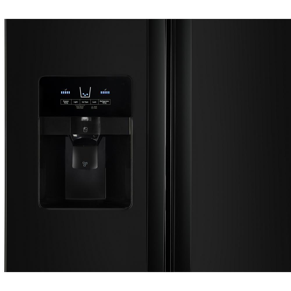WHIRLPOOL WRS335SDHB Whirlpool 36-inch Wide Side-by-side Refrigerator - 25 Cu. Ft. - ...