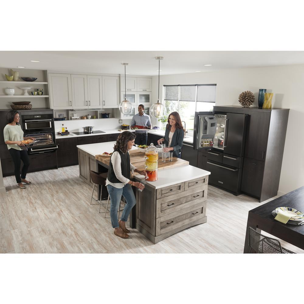 KITCHENAID KRMF706EBS Black-on-stainless Kitchenaid 25.8 Cu. Ft. 36"" Multi-door FREEST...