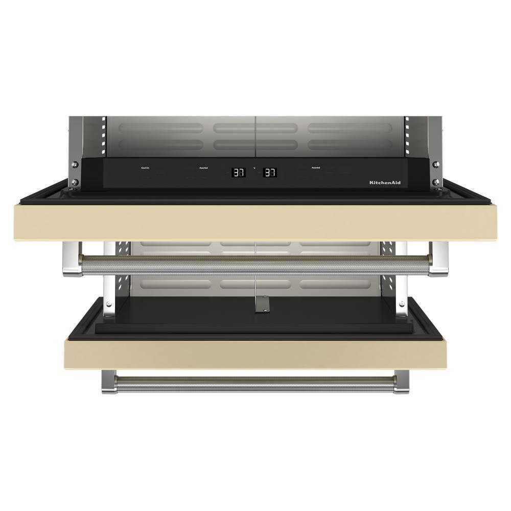 KITCHENAID KUDR204KPA 24"" Panel-ready Undercounter Double-drawer Refrigerator - Panel REA...