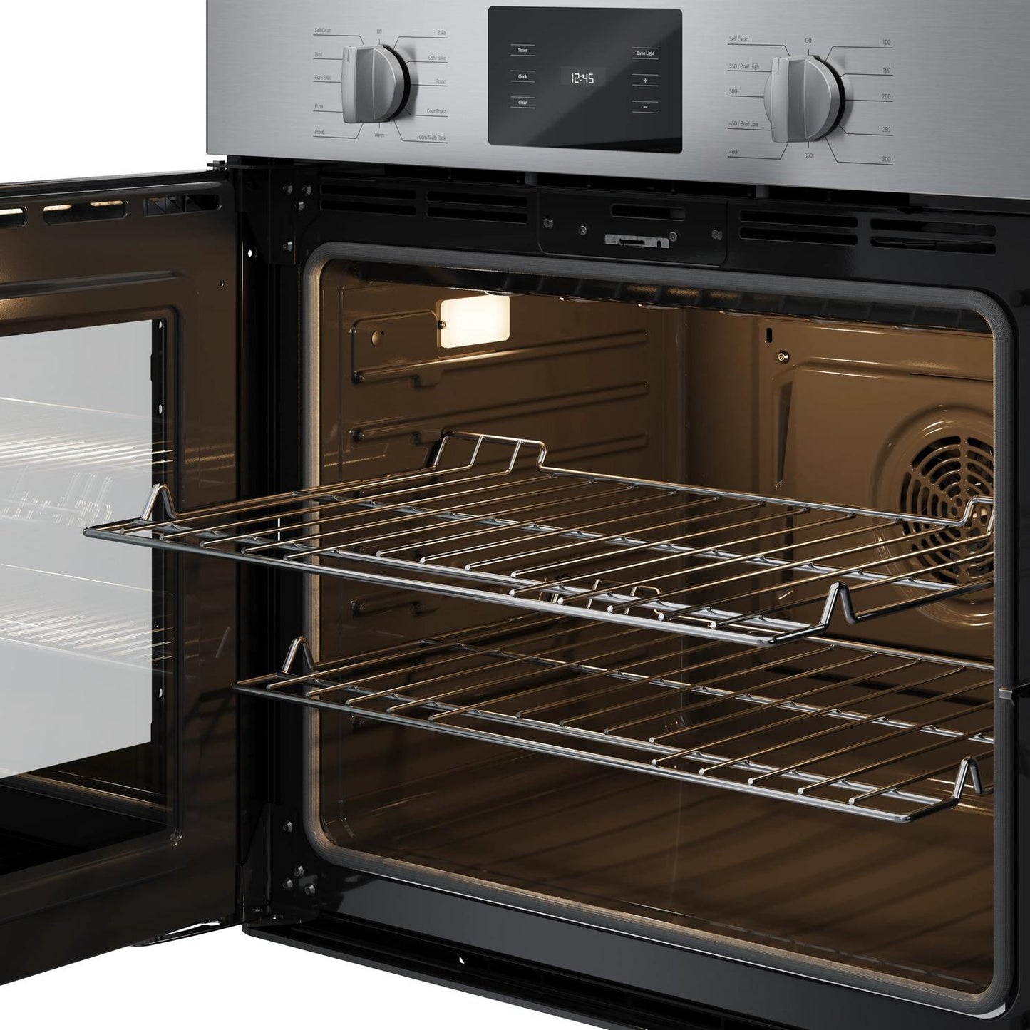 BOSCH HBL5455LUC 500 Series Single Wall Oven 30"" Left Sideopening Door, Stainless Steel