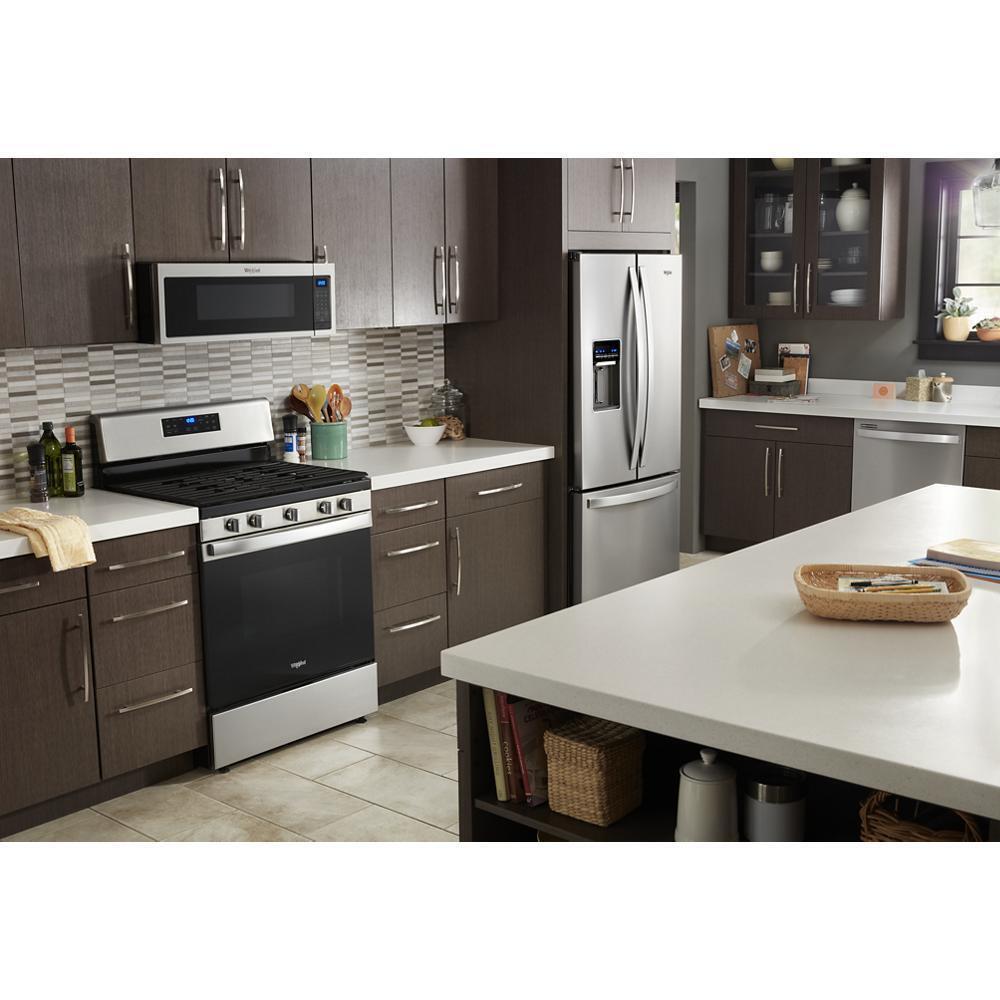WHIRLPOOL WRF560SEHZ Whirlpool 30-inch Wide French Door Refrigerator - 20 Cu. Ft.