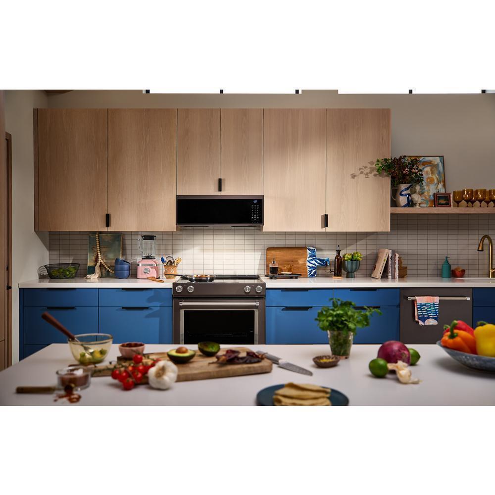 KITCHENAID KMML550RBS Smart Low Profile Microwave Hood Combination With Dual Fan Ventilation