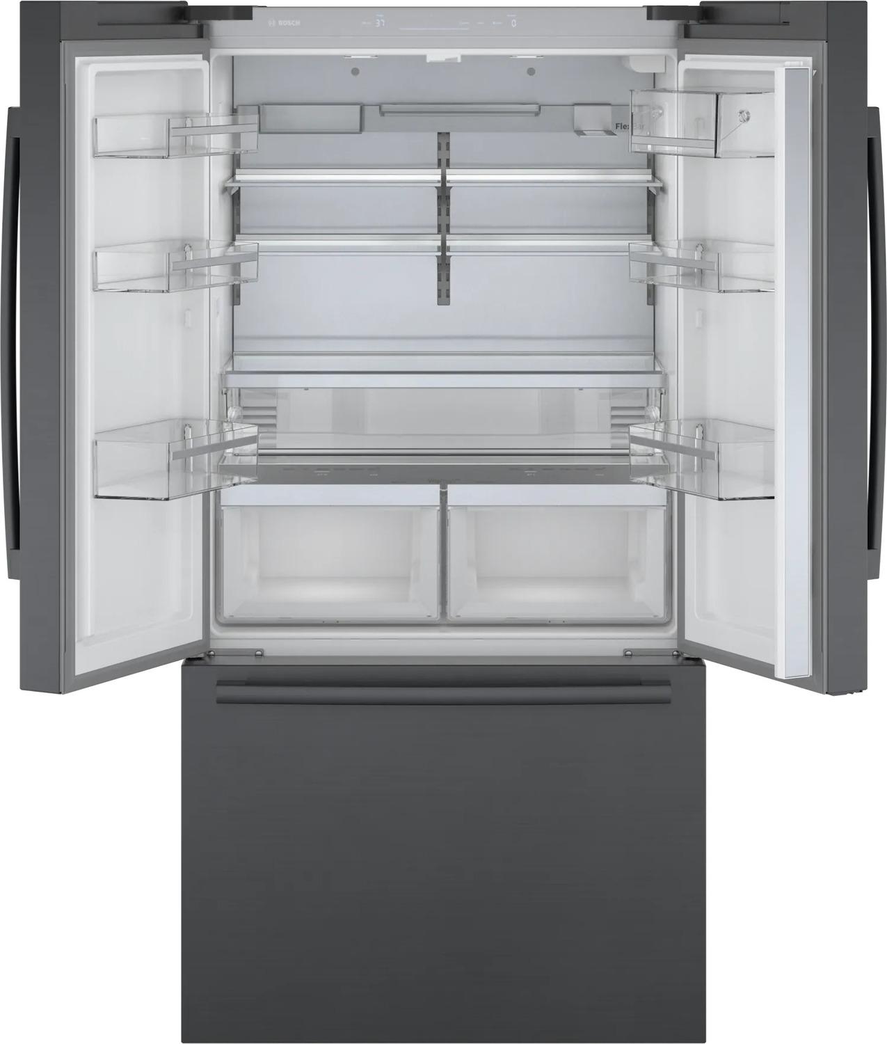 BOSCH B36CT80SNB Bosch French Door Bottom Mount Black Stainless Steel