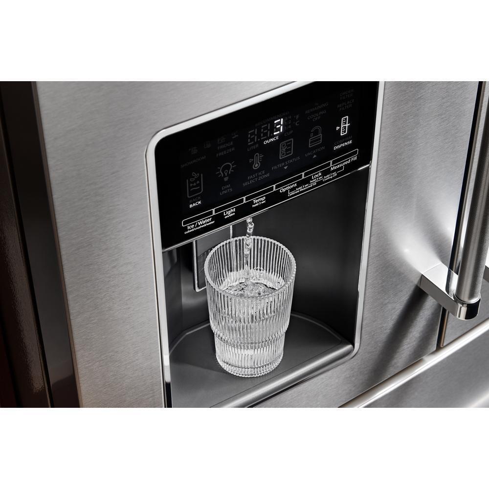 KITCHENAID KRMF536RPS 26.2 Cu. Ft. Multi-door French Door Refrigerator With Platinum INTE...
