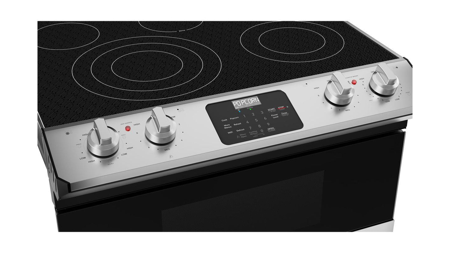 SHARP STR3065HS Sharp Smart Radiant Rangetop With Microwave Drawer Oven