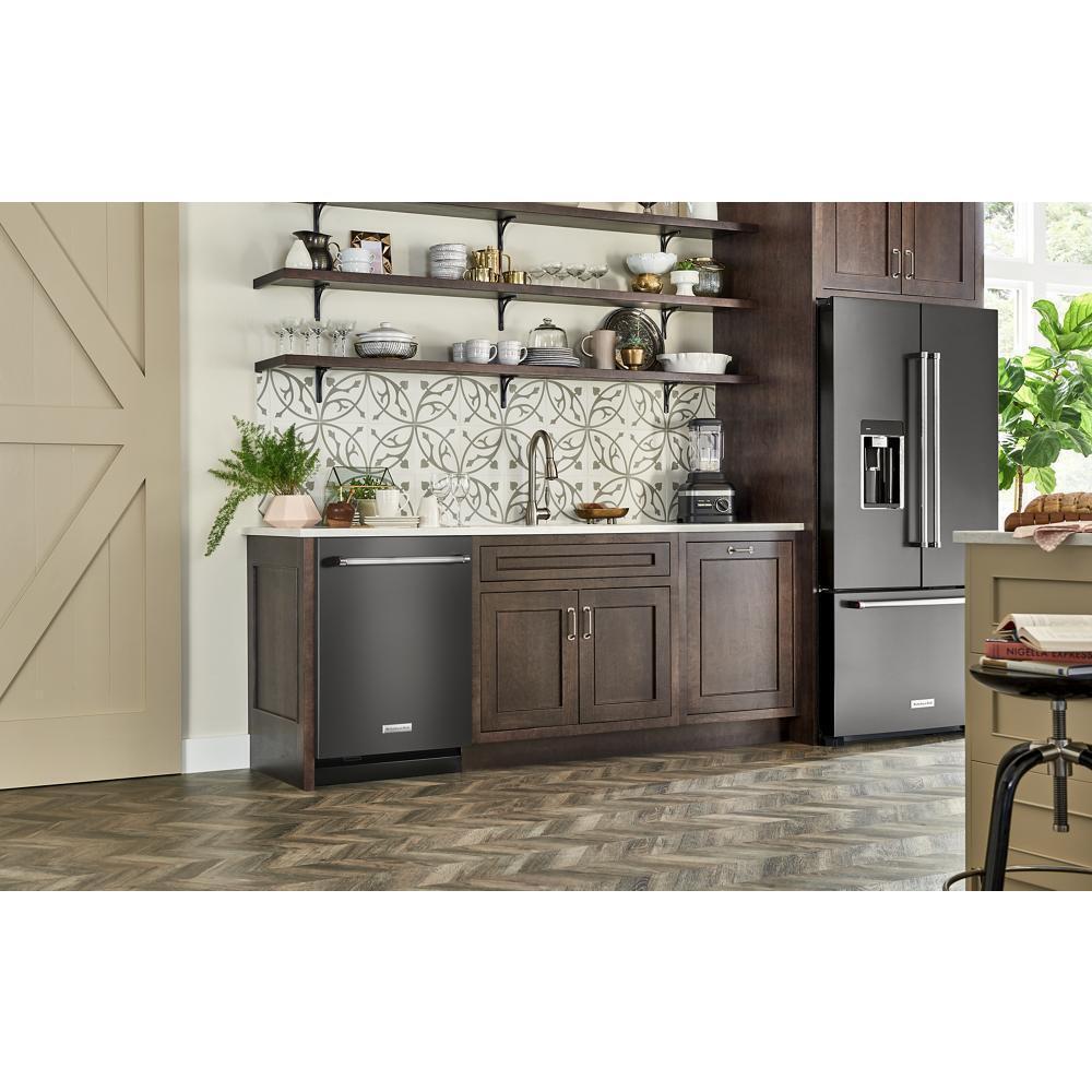 KITCHENAID KDTM804KBS 44 Dba Dishwasher With Freeflex Third Rack and LED Interior LIG...