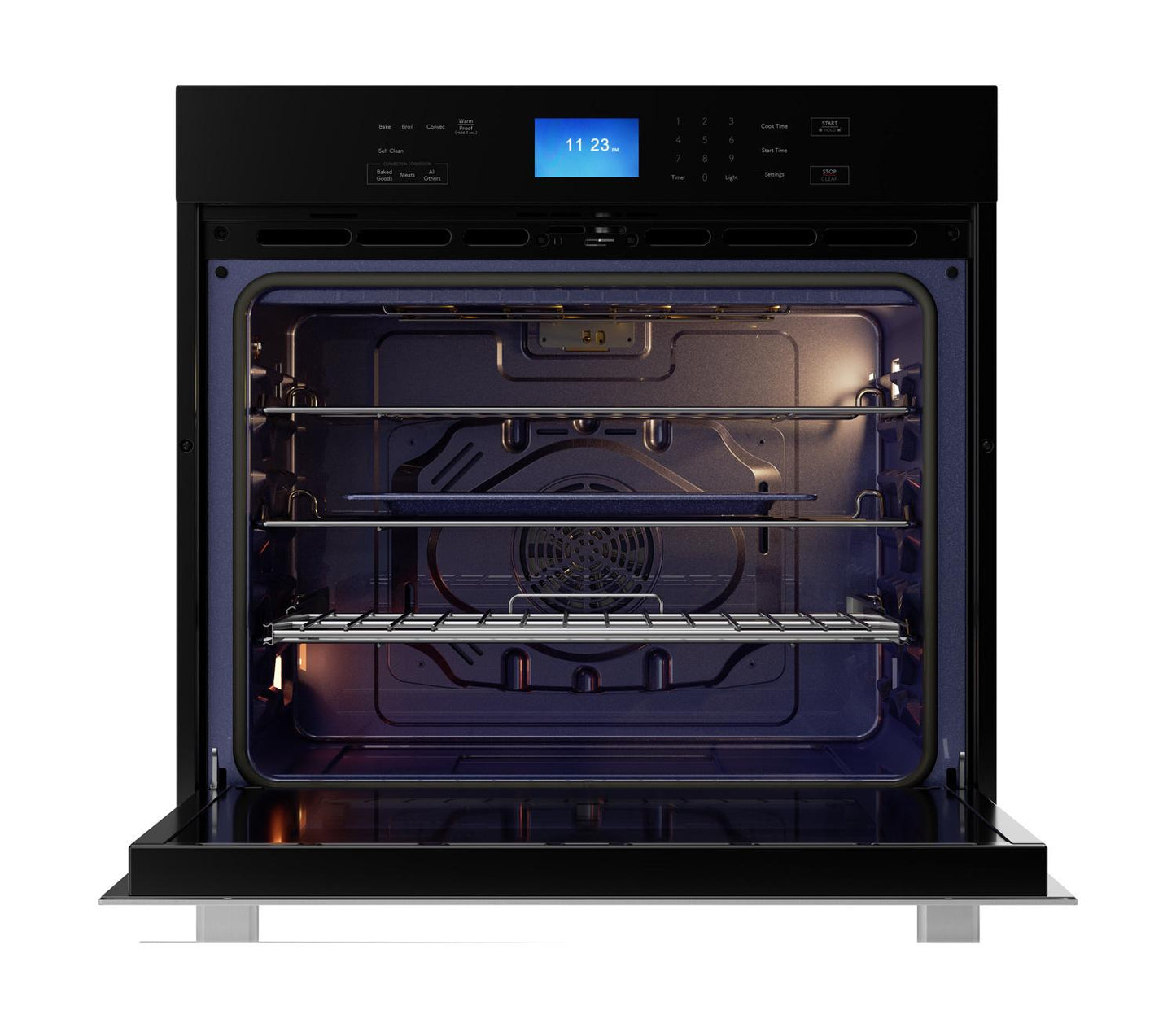 SHARP SWA3062GS Sharp Stainless Steel European Convection Built-in Single Wall Oven