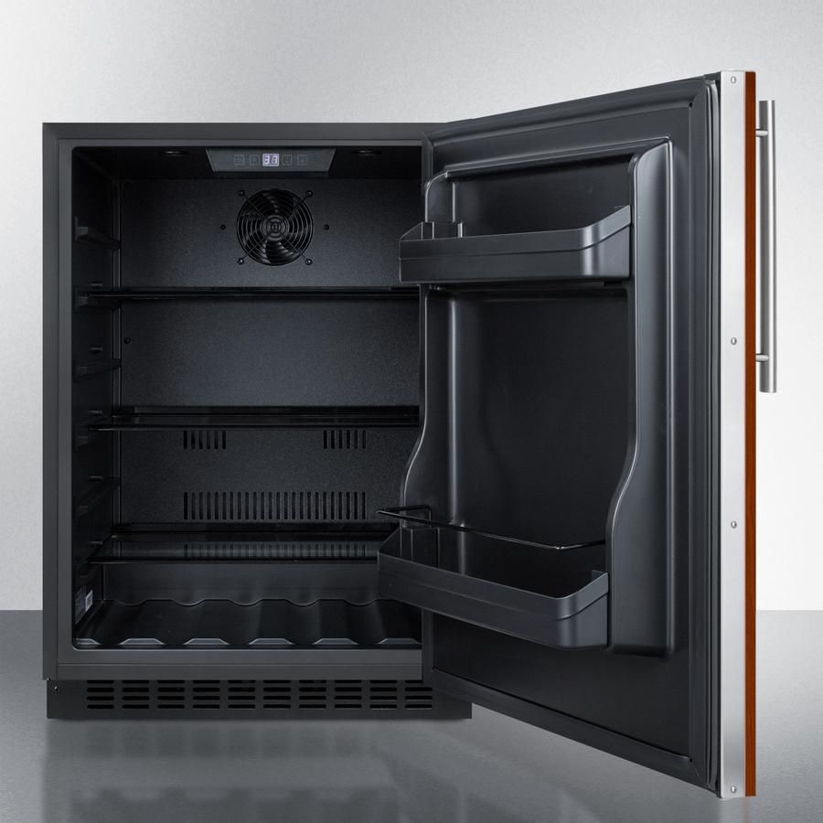 SUMMIT AL54IF Built-in Undercounter Ada Compliant All-refrigerator With PANEL-REA...
