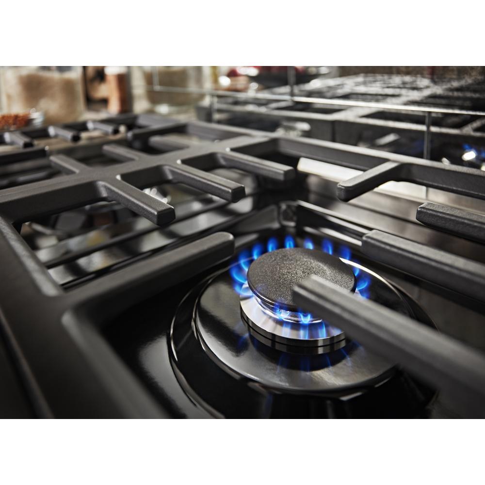 KITCHENAID KFDC558JSS Kitchenaid 48'' Smart Commercial-style Dual Fuel Range With GRID...