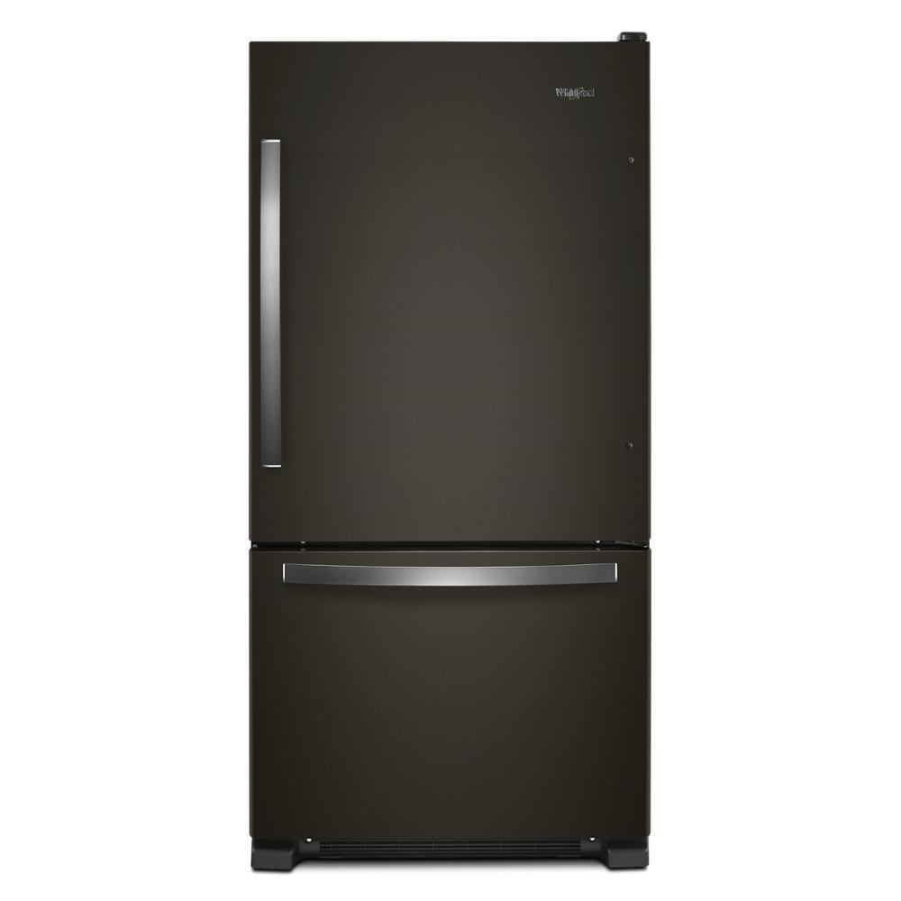WHIRLPOOL WRB322DMHV Whirlpool 33-inch Wide Bottom-freezer Refrigerator - 22 Cu. Ft. ...