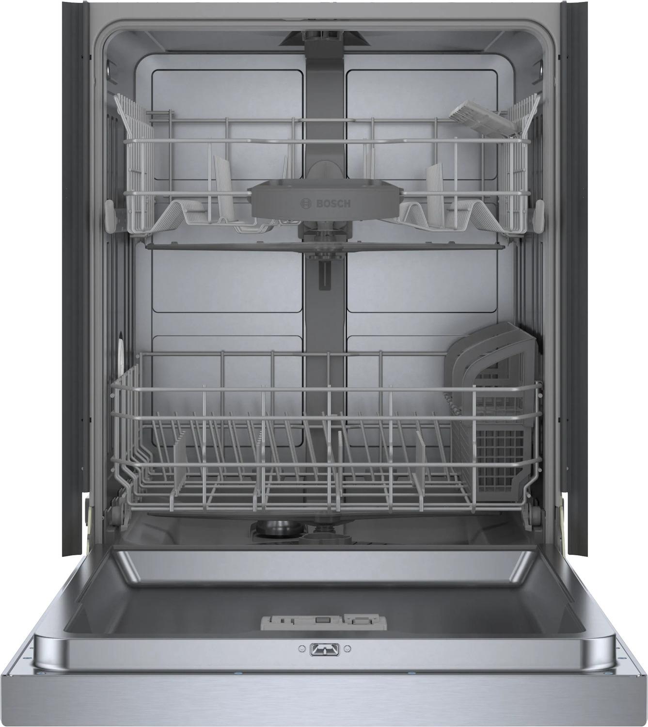BOSCH SHE3AEM5N Bosch 100 Series Dishwasher 24"" Stainless Steel