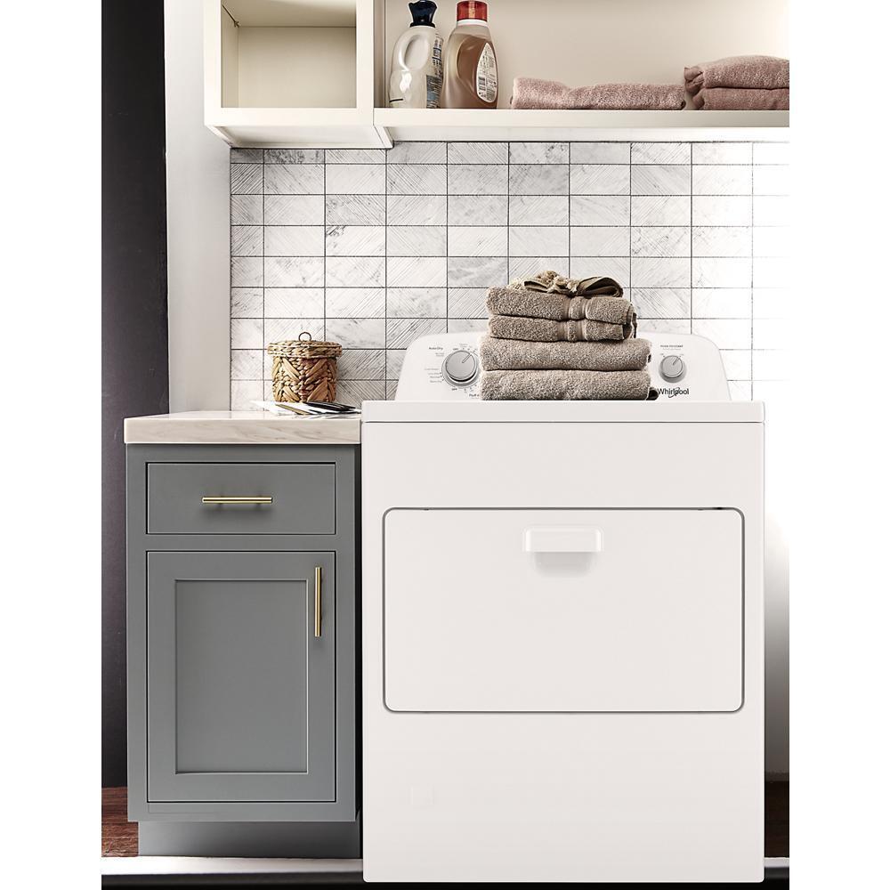 WHIRLPOOL WED4850HW Whirlpool 7.0 Cu. Ft. Top Load Electric Dryer With Autodry D...