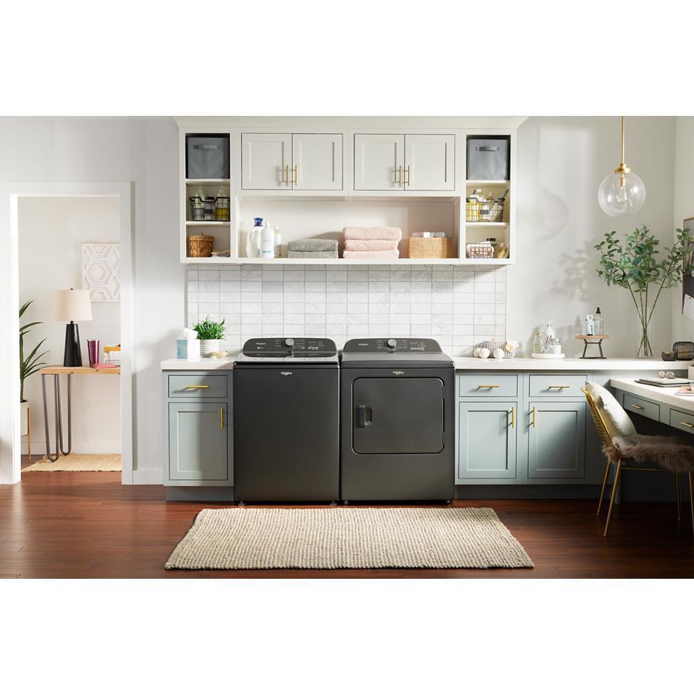 WHIRLPOOL WGD6150PW 7.0 Cu. Ft. Whirlpool Top Load Gas Dryer With Moisture Sensor