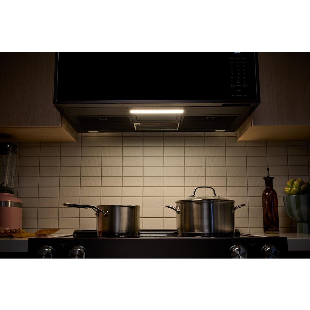 KITCHENAID KMML550RBS Smart Low Profile Microwave Hood Combination With Dual Fan Ventilation