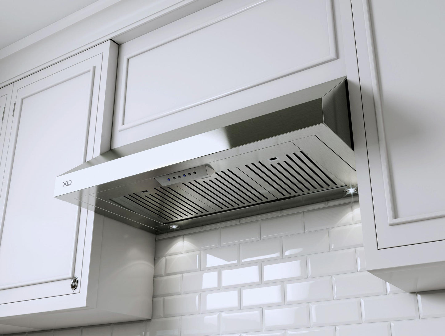 XO APPLIANCE XOT36SC 36"" 600/395 Cfm Italian Made Pro Hood Range Hood Stainless