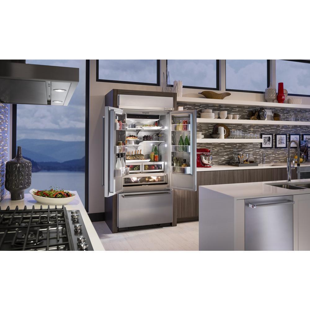 KITCHENAID KBFN506ESS Stainless Steel Kitchenaid 20.5 Cu. Ft. 36"" Width Built In PANEL...