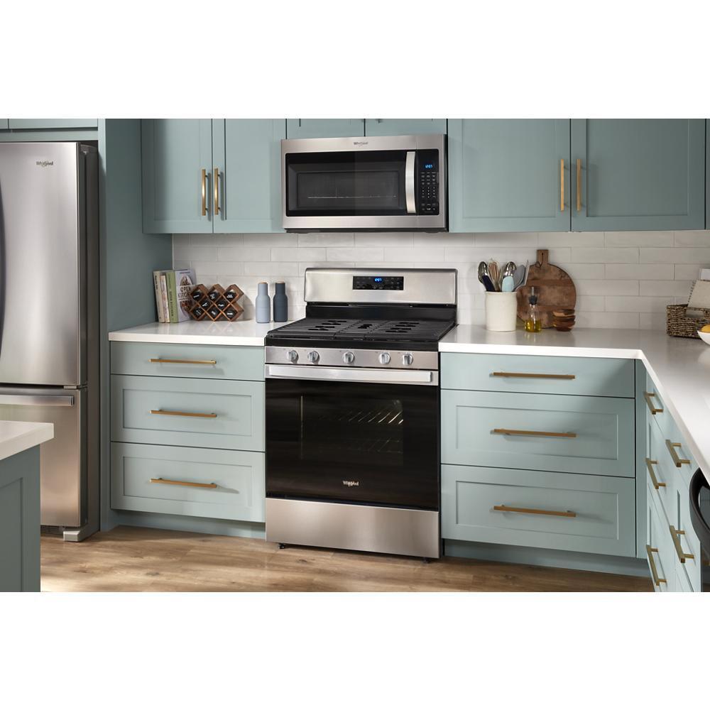 WHIRLPOOL WMH32519HZ Whirlpool 1.9 Cu. Ft. Capacity Steam Microwave With Sensor COOKI...