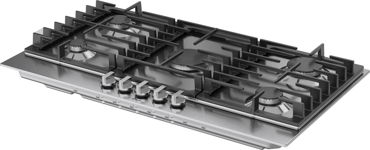 BOSCH NGM3650UC Bosch 300 Series Gas Cooktop Stainless Steel