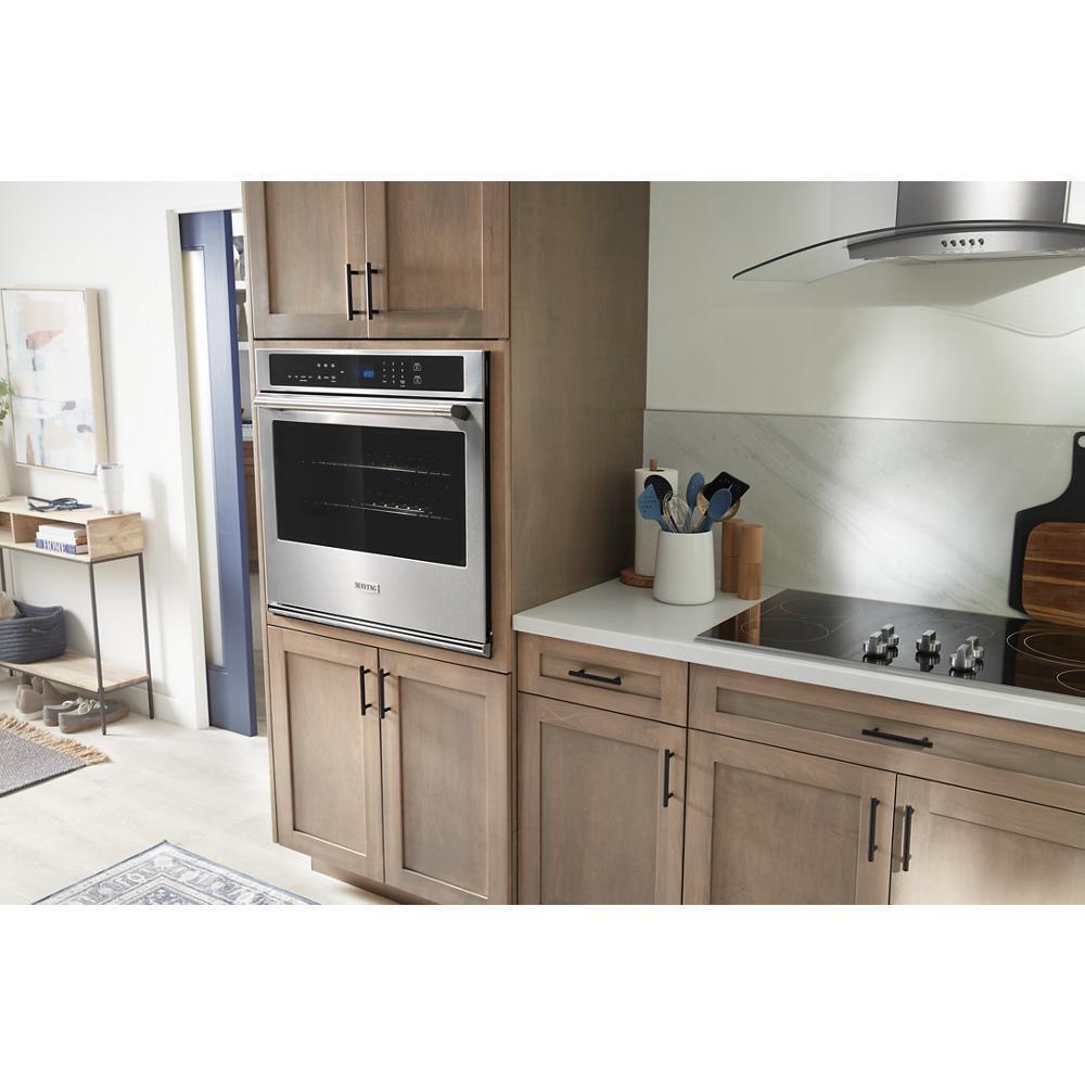 MAYTAG MOES6027LZ Maytag 27-inch Single Wall Oven With Air Fry and Basket - 4.3 Cu. Ft.