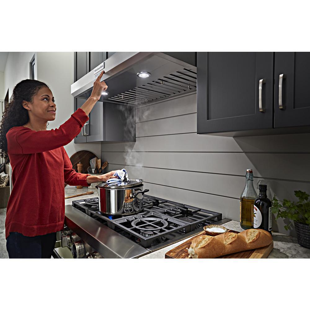 KITCHENAID KVUC606KSS 36"" 585 Cfm Motor Class Commercial-style Under-cabinet Range Hood S...