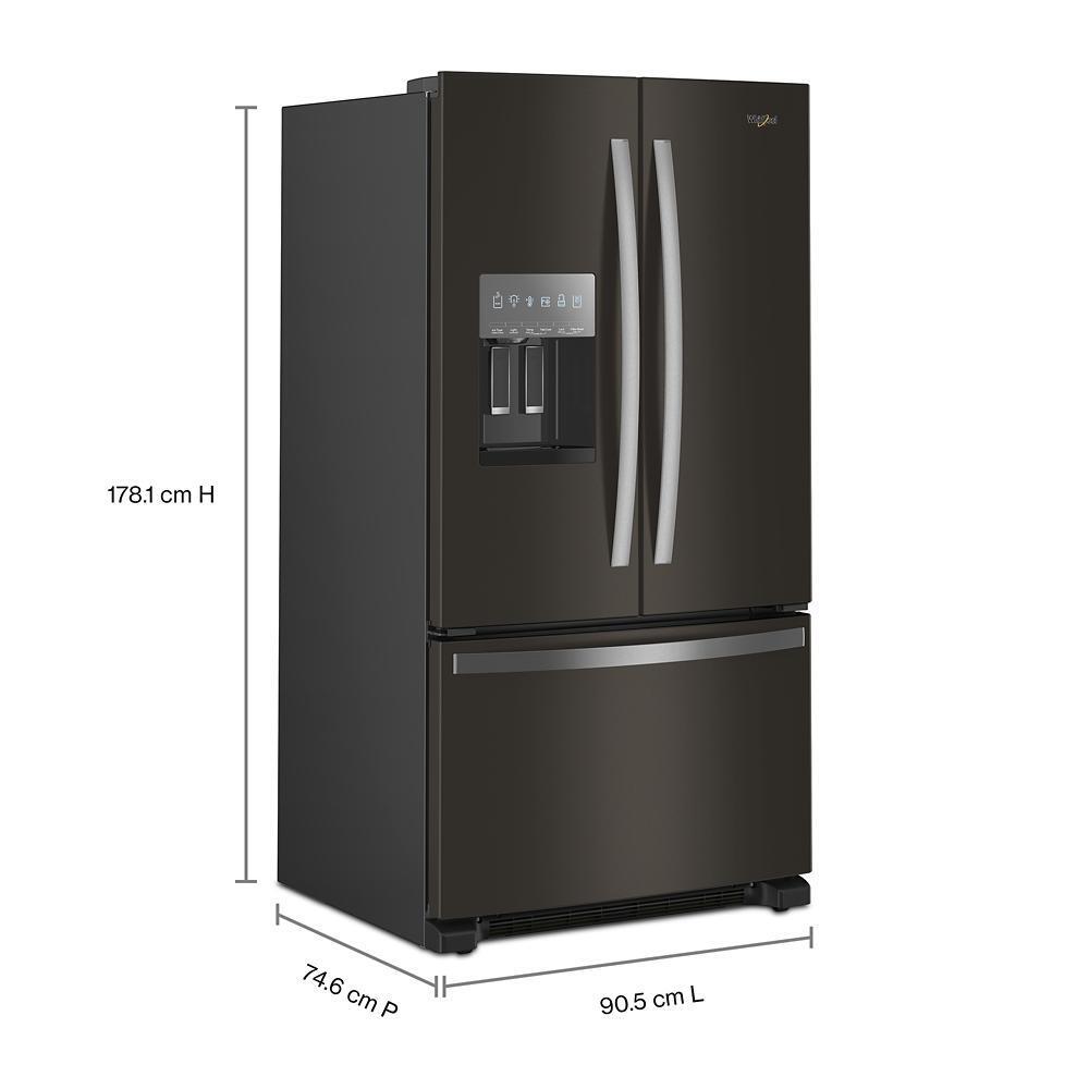WHIRLPOOL WRFF3436RV Whirlpool 36-inch Wide French Door Bottom Mount Refrigerator
