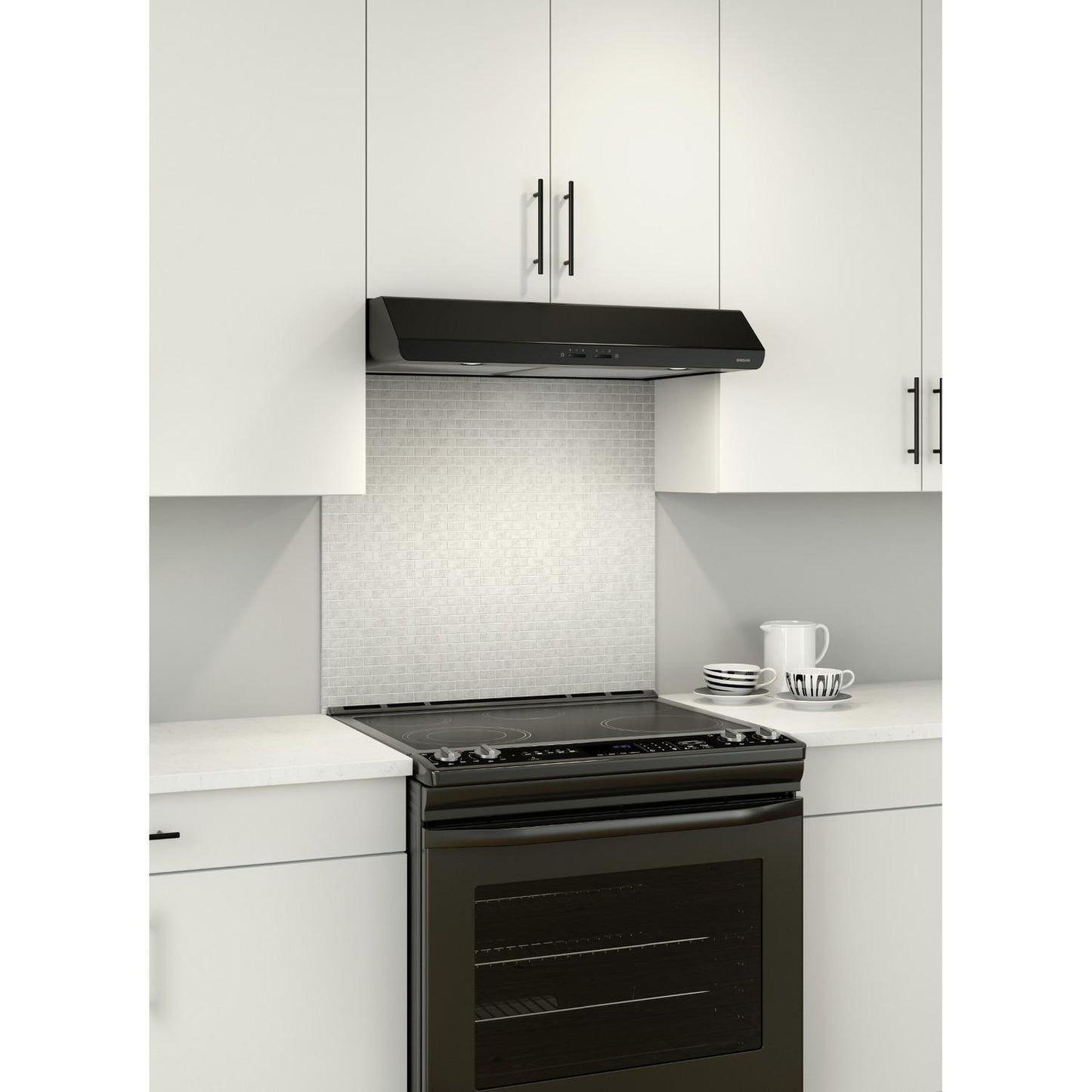 BROAN BKSH130BL Broan New - Sahale 30"" 250 Cfm 1.5 Sones Black Range Hood