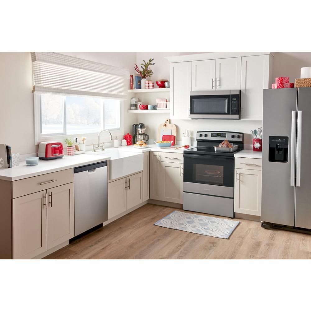 AMANA AER6303MMS 30-inch Amana Electric Range With Extra-large Oven Window