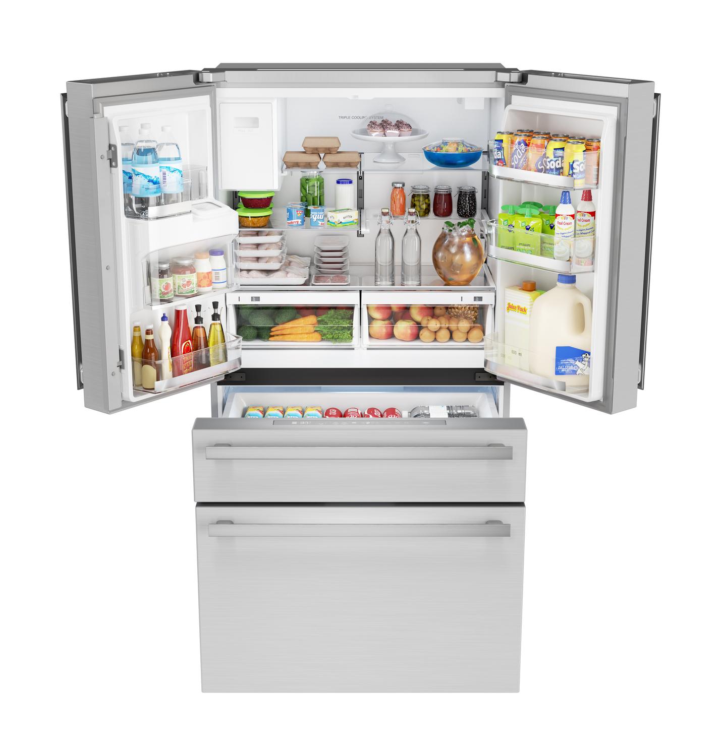 SHARP SJG2254FS Sharp French 4-door Refrigerator With Dispenser