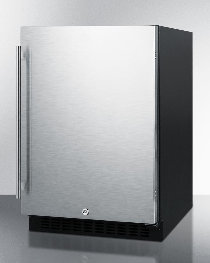 SUMMIT AL54 Built-in Undercounter Ada Compliant All-refrigerator With STAINLESS...