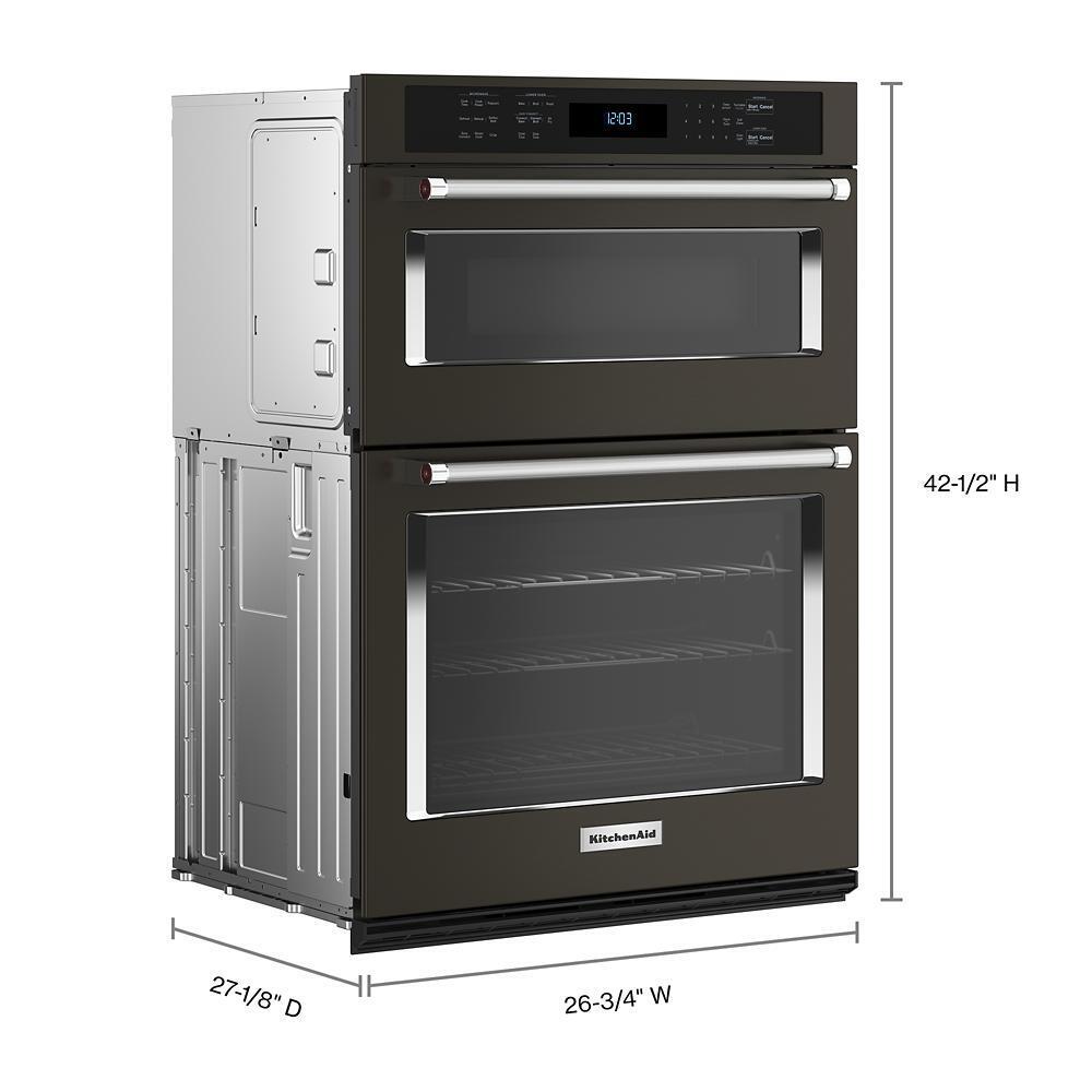 KITCHENAID KOEC527PBS Kitchenaid Combination Microwave Wall Ovens With Air Fry Mode